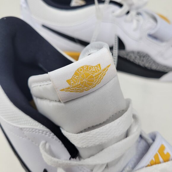 Jordan Legacy 312 Low Tour Yellow CD7069-107 Black White Cement sz 8 1 3 Alpha - Picture 9 of 16